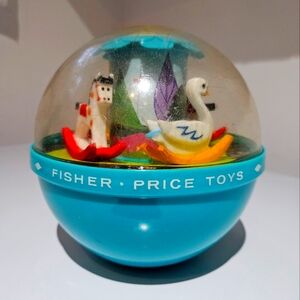 Fisher-Price Roly Poly Chime Ball #165 VINTAGE 1967